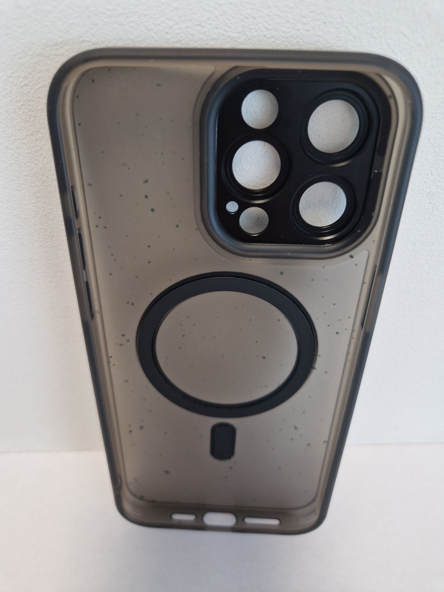 Tel Protect Magnetic Splash Frosted Case do Iphone 15 Pro Czarny