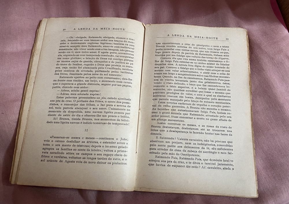 A Lenda da Meia Noite | M. Pinheiro Chagas (ediçao rara)