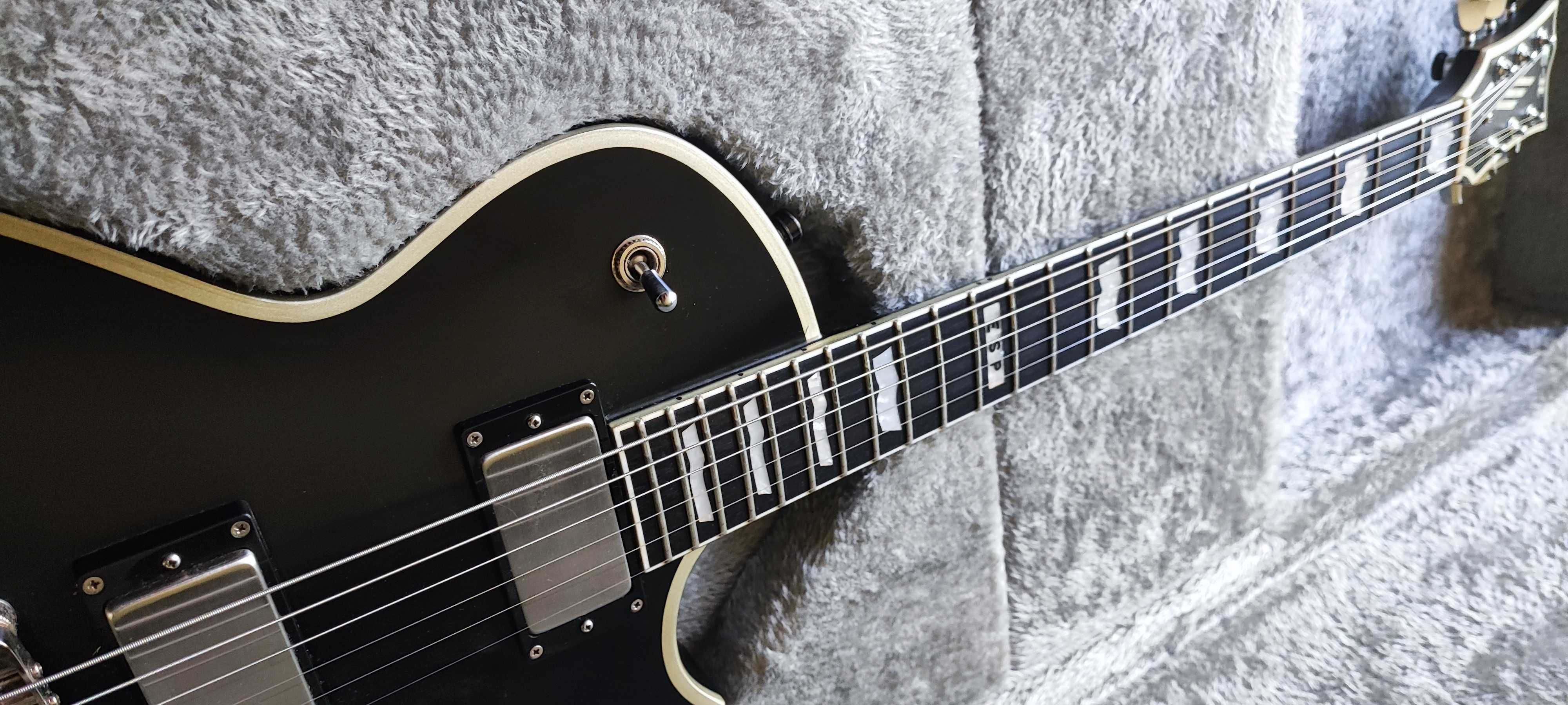 Gitara ESP E-II Eclipse BB BLKS Satin Black