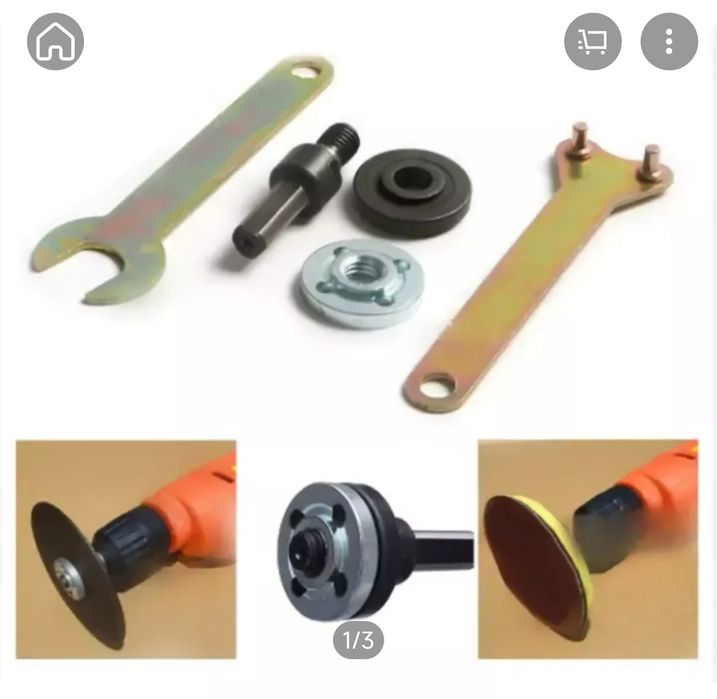 Conjunto de adaptadores para furadeira