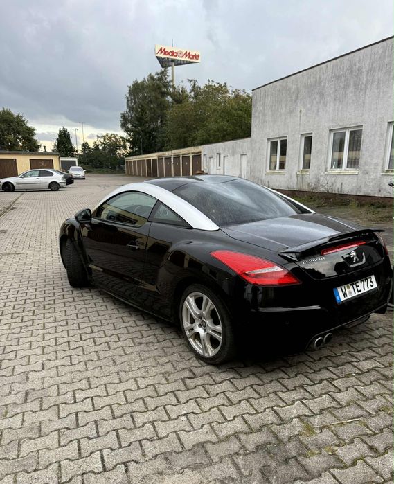 Peugeot RCZ 1.6 THP 200KM – Czarny, manual – zadbany egzemplarz