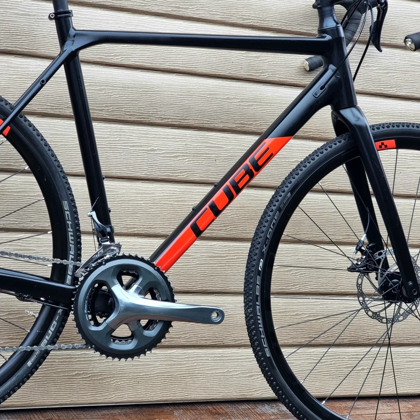 28 CUBE CROSS RACE 2021 Вилка Carbon Shimano Tiagra на ОСЯХ Disc TRP