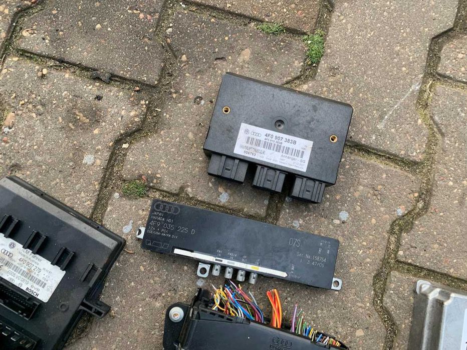 блок управління двигуном ABS радіо Bluetooth тормозом Audi A6 C6 A4 B7