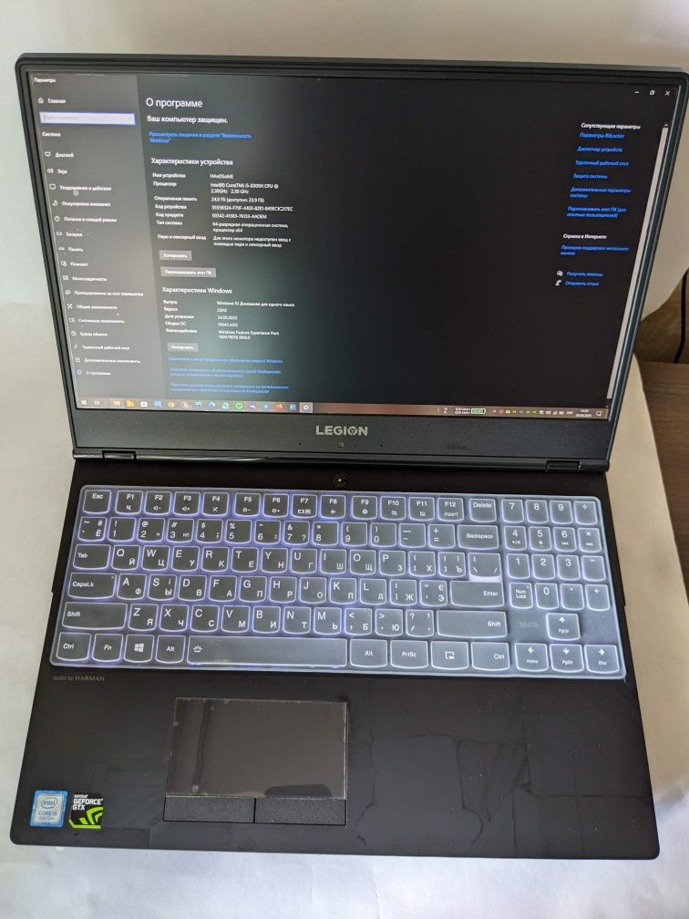 Lenovo Legion Y530 intel core i5-8300h Nvidia Geforce gtx1050