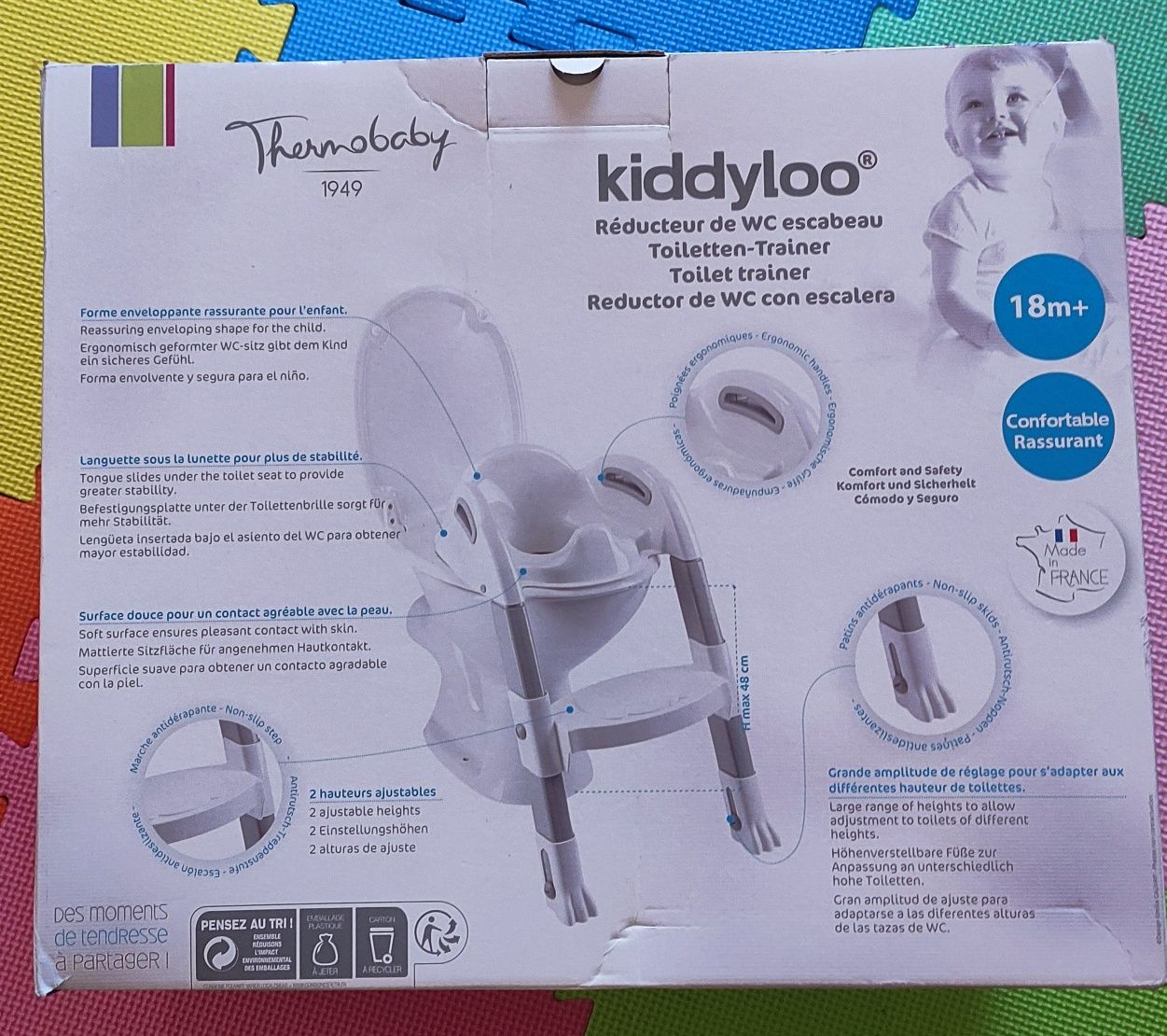 Redutor/adaptador sanita/ WC infantil Rosa KIDDYLOO