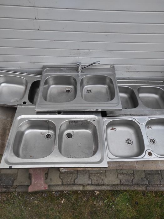 Zlewozmywak kuchenny z baterią