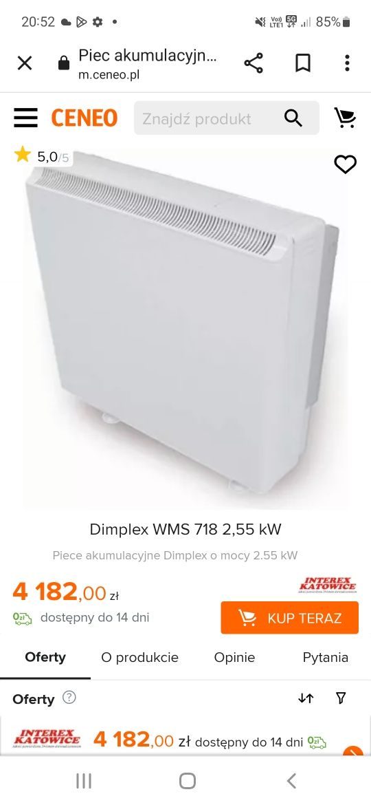 Dimplex WMS 718 2,55 kW