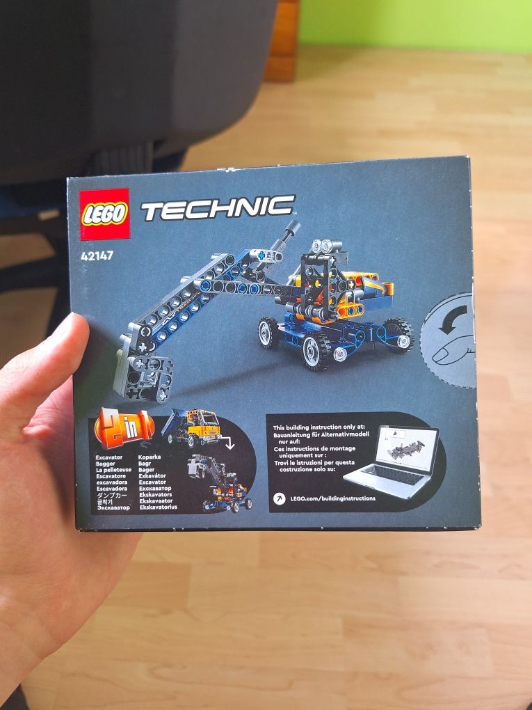 lego technic 2in1 dump truck