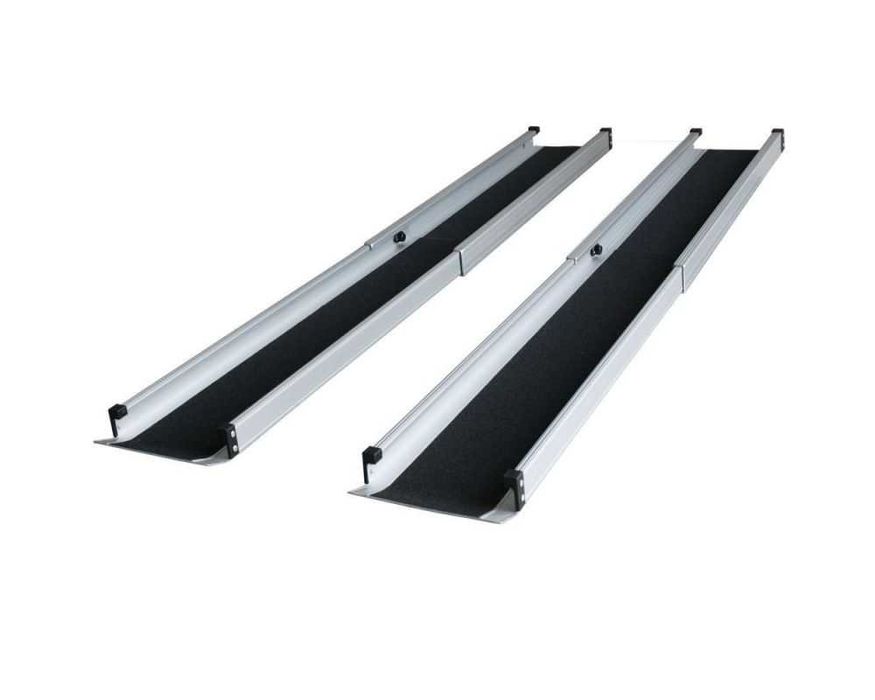 Szyny, 213 cm podjazdy teleskopowe aluminiowe dla wózków inwalidzkich!