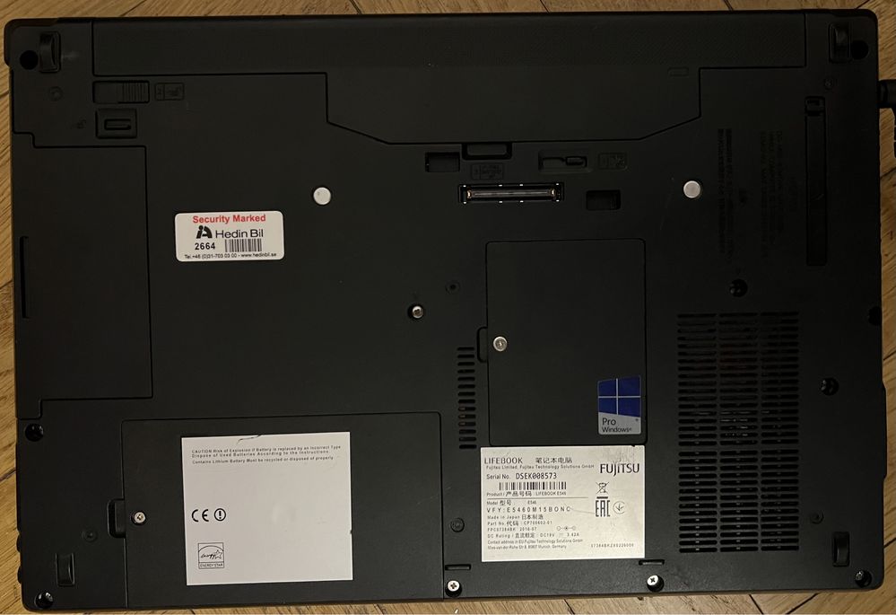 Fujitsu e546 14’ full hd i5-6200u/8gb ddr4/128gb стан чудовий