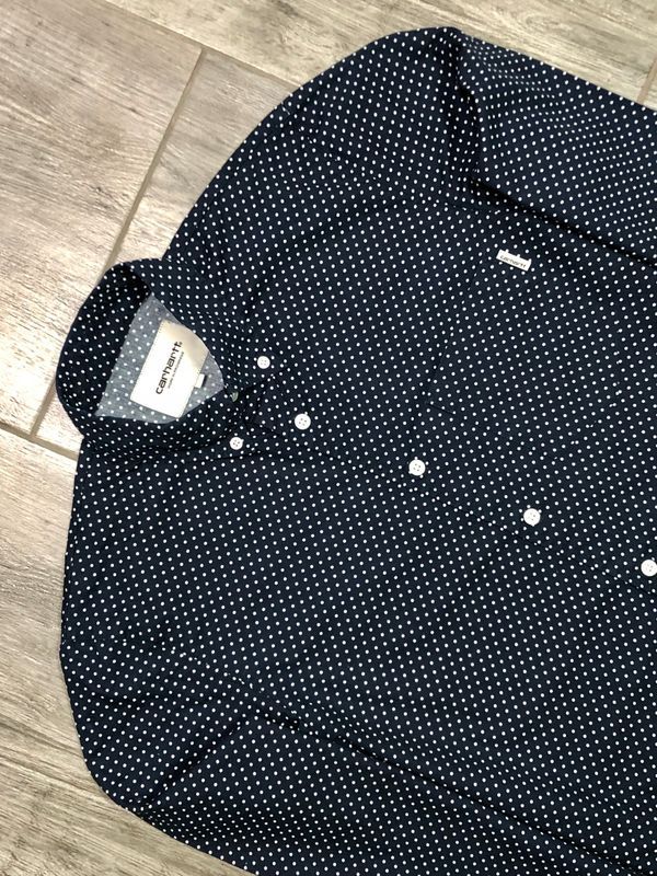 Carhartt Dots Koszula Męska w Kropeczki Logo r. S