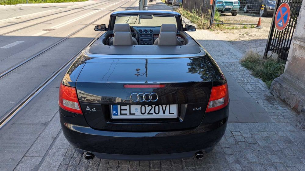 Audi A4 2,4 V6 170KM  Zadbane Kabrio Automat   ZAMIANA