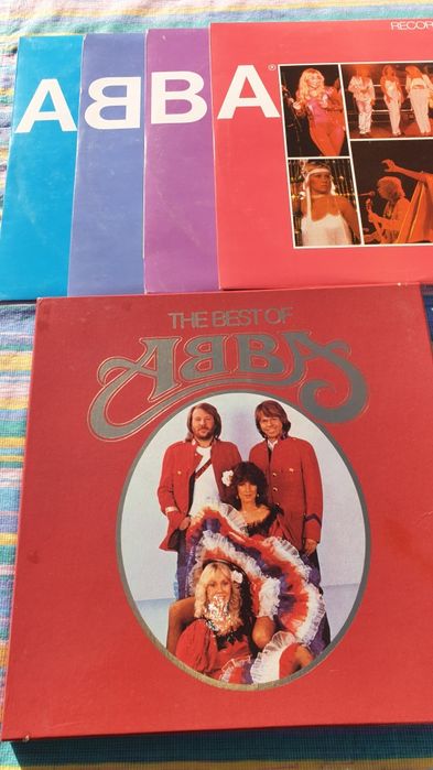 ABBA ( the best of)  box 4 Lps