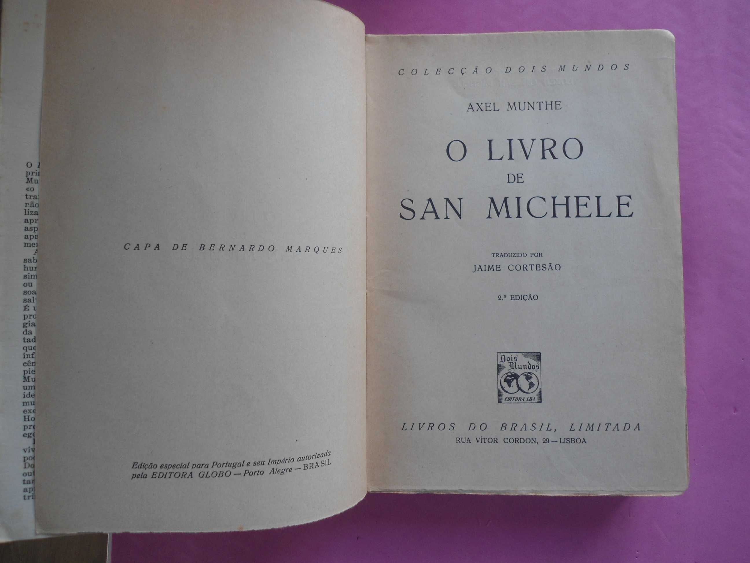 O Livro de San Michele de Axel Munthe