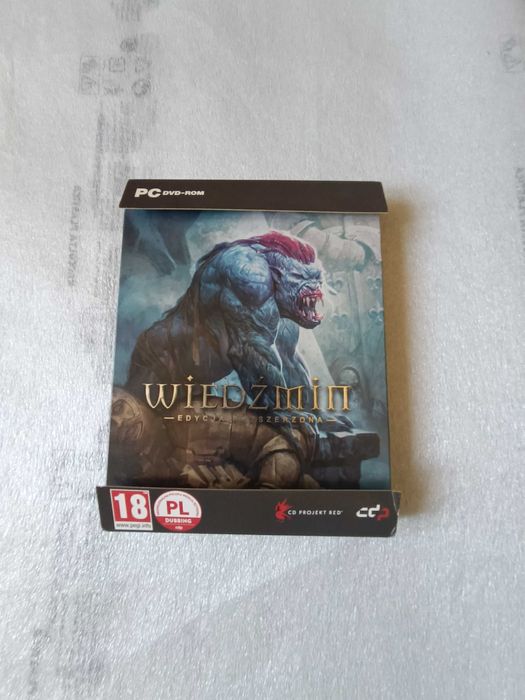 Steelbook z grą - wiedźmin edycja rozszerzona