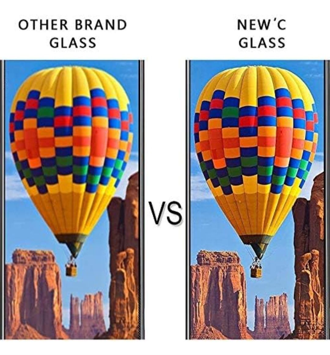 NEW'C 2 sztuki Szkło dla Oppo Find X3 Lite