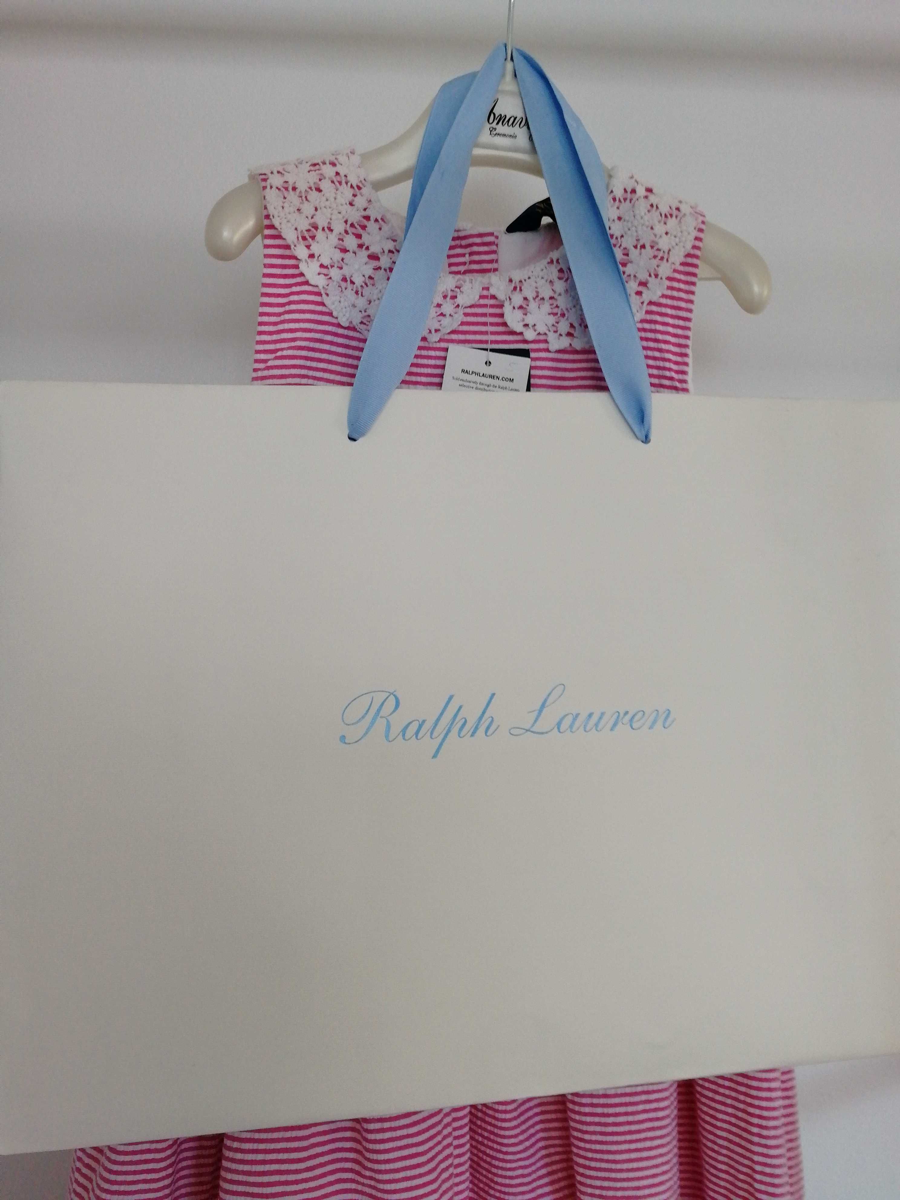 Vestido Ralph Lauren, 6-8 anos, NOVO