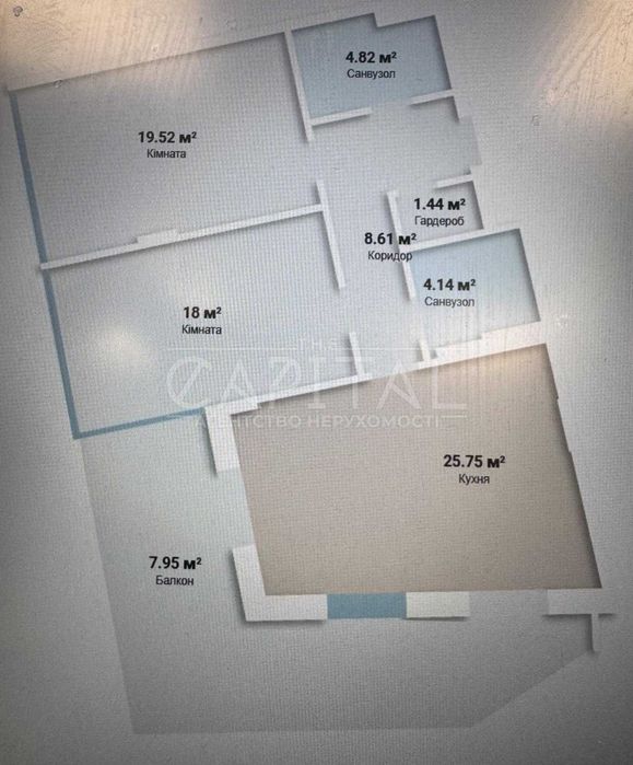 Продаж 2-кімнатної квартири з терасою в ЖК Park Lake City