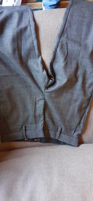 Calças de xadez fino nº 36/38