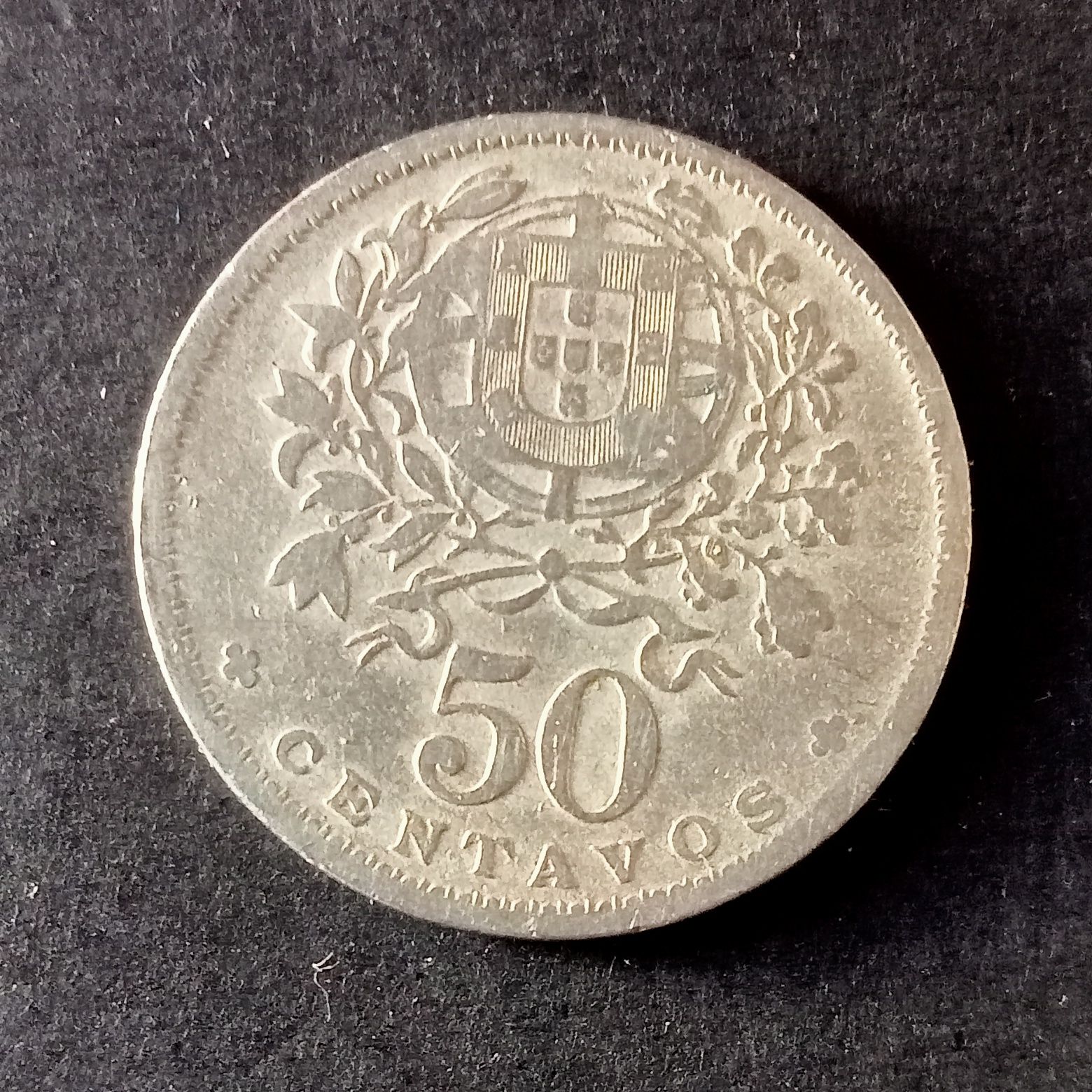 Moeda de 50 centimos 1929