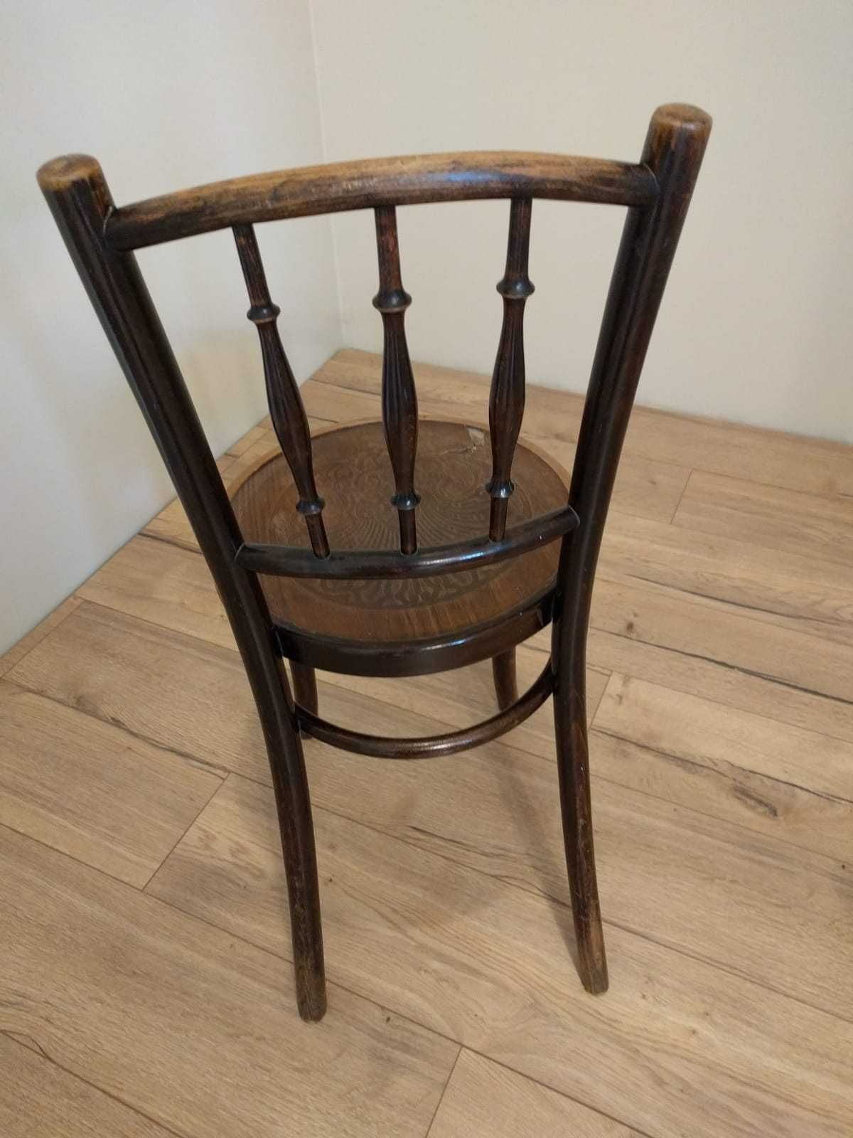 Stare drewniane krzesło Thonet ok. 1900/1930