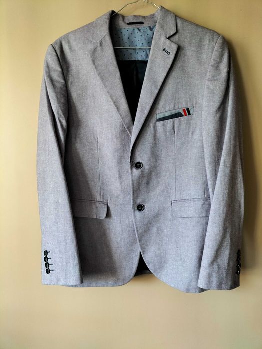 Marynarka męska w kolorze fioletu