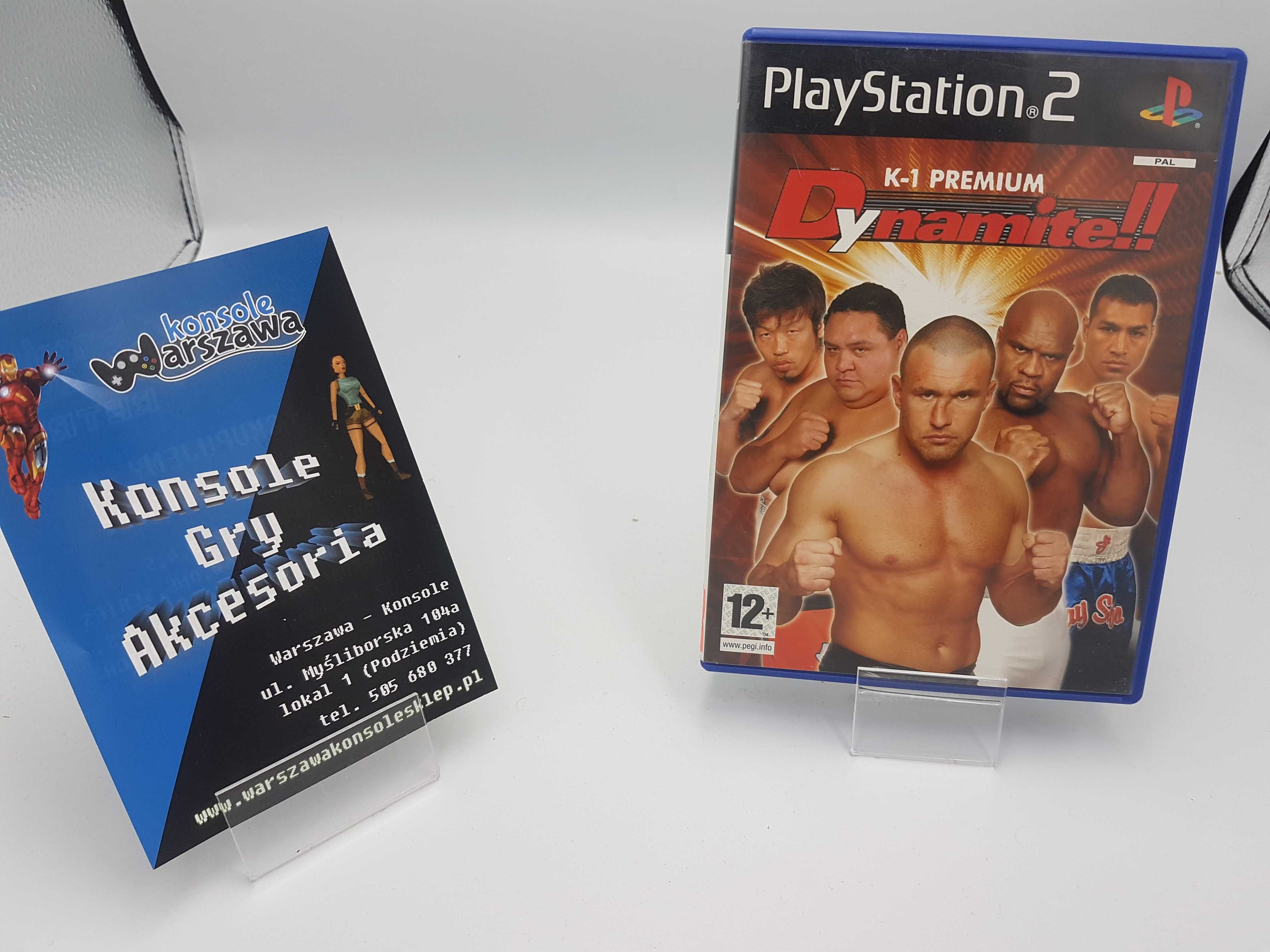 K-1 PREMIUM DYNAMITE!! PS2 Sklep/Wysyłka/Wymiana