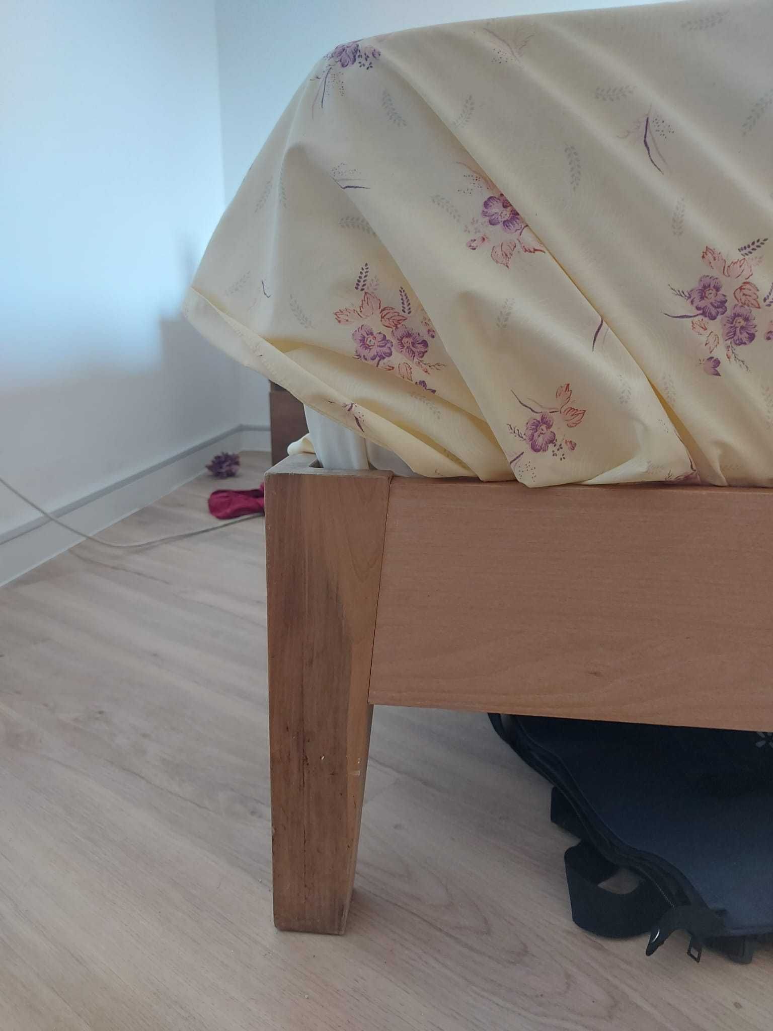 Cama MALM IKEA 160x200 carvalho claro