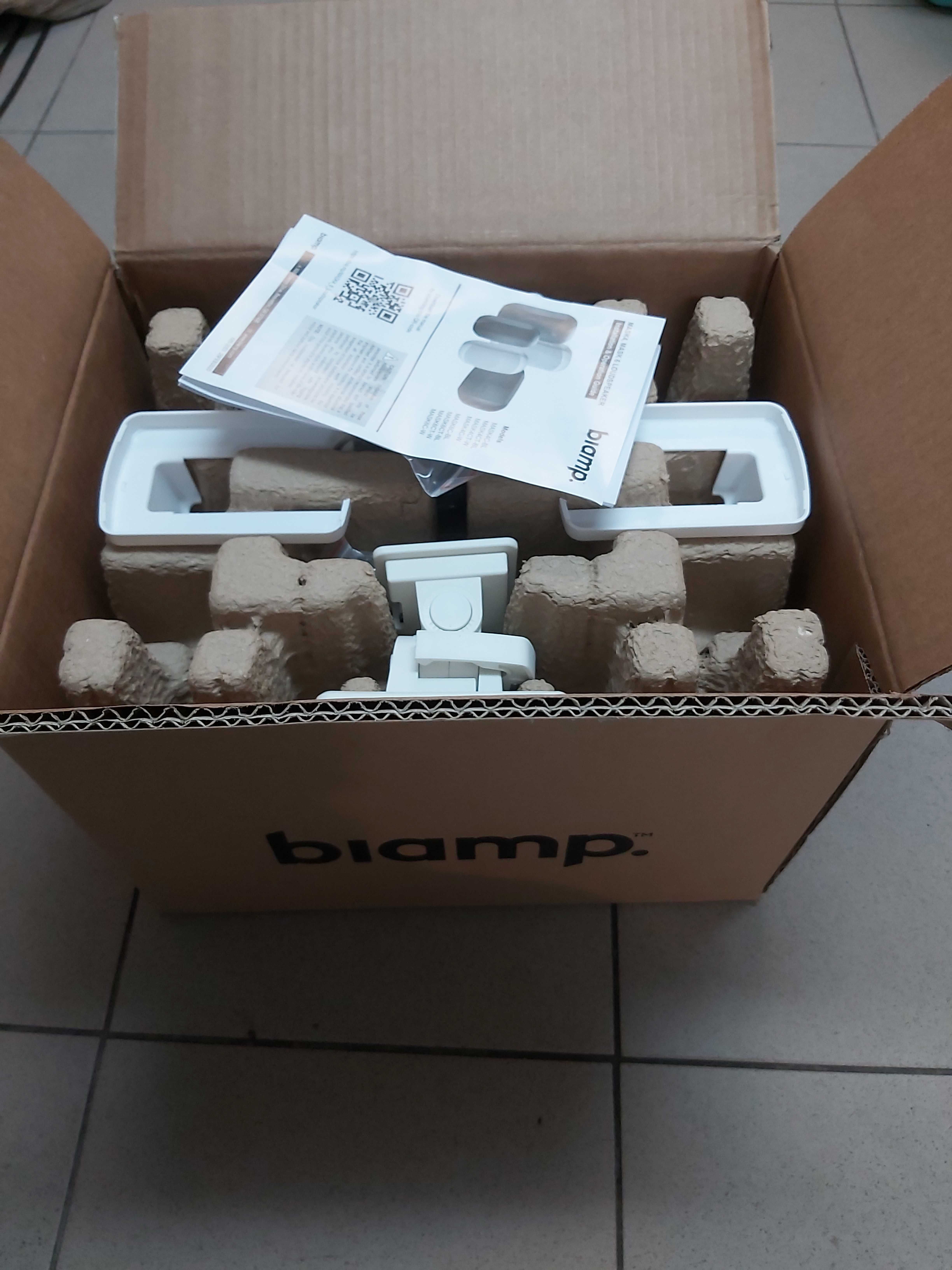 Biamp MASK4CT - kolumny instalacyjne, białe