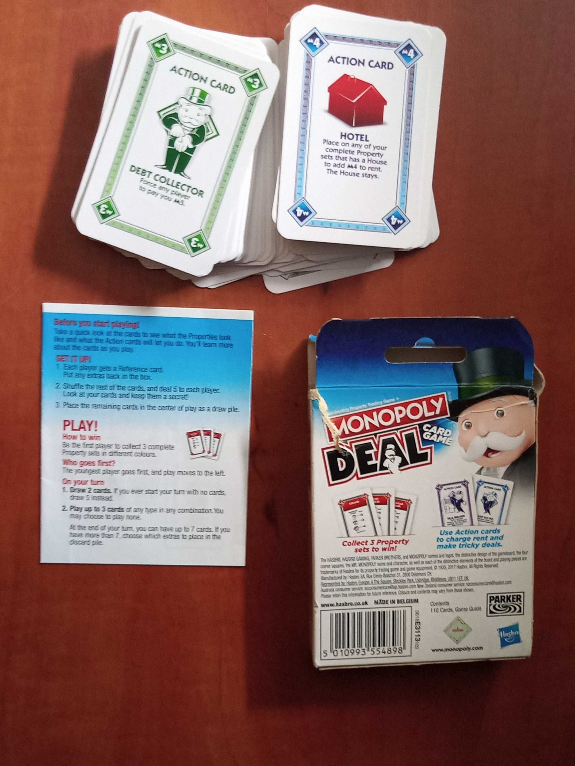 Hasbro Monopoly Deal E3113 Karciana gra towarzyska