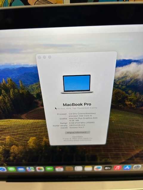 MacBook Pro 13 A2159 i5/8gb/128gb Touch Bar Szczecin Ufogames