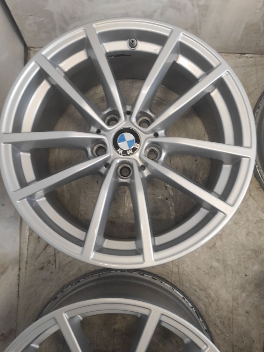 110 Felgi aluminiowe ORYGINAŁ BMW R 17 5x112 otwór 66,6 CZUJNIKI