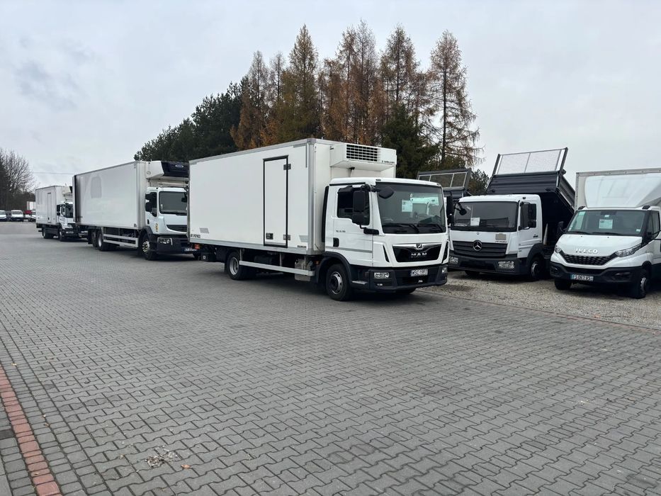 MAN MAN TGL 12 190 CHLODNIA IZOTERM PODWOZIE DO ZABUDOWY  MAN TGL chlodnia izoterma kontener podwozie do zabudowy