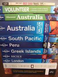 Livros guias viagem inglês / English books travel guides-Lonely Planet