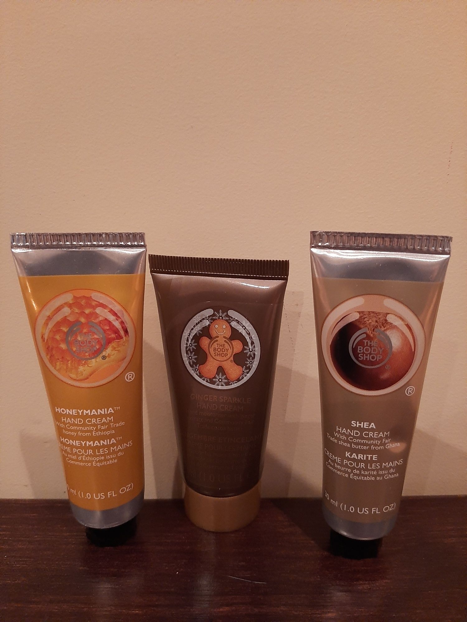 Cremes para mãos 30 ml The Body Shop(vários)