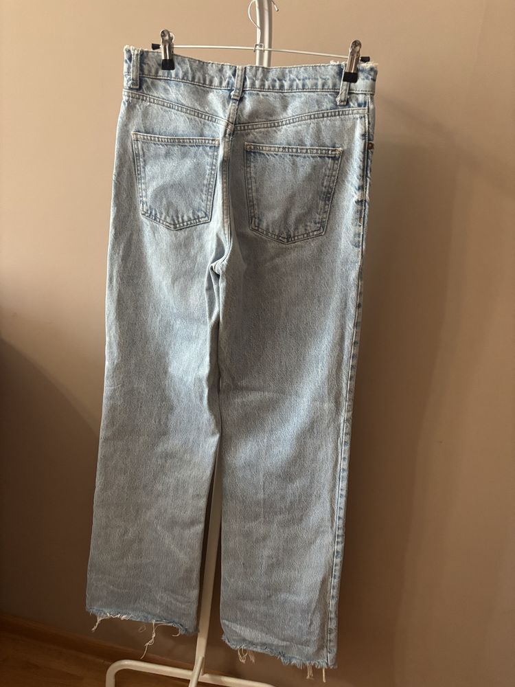 Джинси zara блакитні