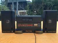 PACINI Walkman Combo lata 80 radio odtwarzacz kasetowy Micro UNIKAT !!