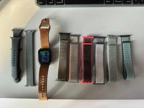 Apple Watch 6 Series 44mm - Space Gray - 9 pasków