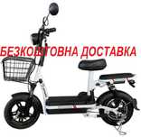 Електровелосипед SPARK COMPACT 14" 48V/400W/12Ah Чорний Червоний Блаки