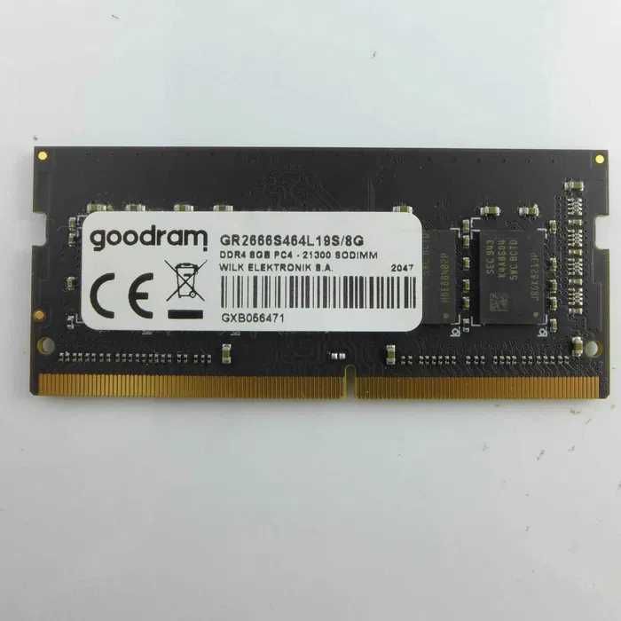 Pamięć RAM GoodRAM DDR4 8GB 2666MHz CL19 SODIMM SO-DIMM do laptopa