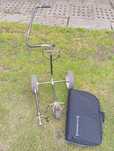 Wozek na torbe golfowa carbon