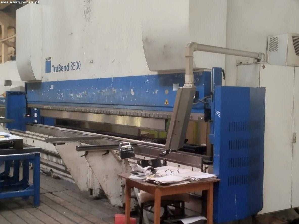 Prasa krawędziowa CNC EHT TRUMPF TruBend 8500-60