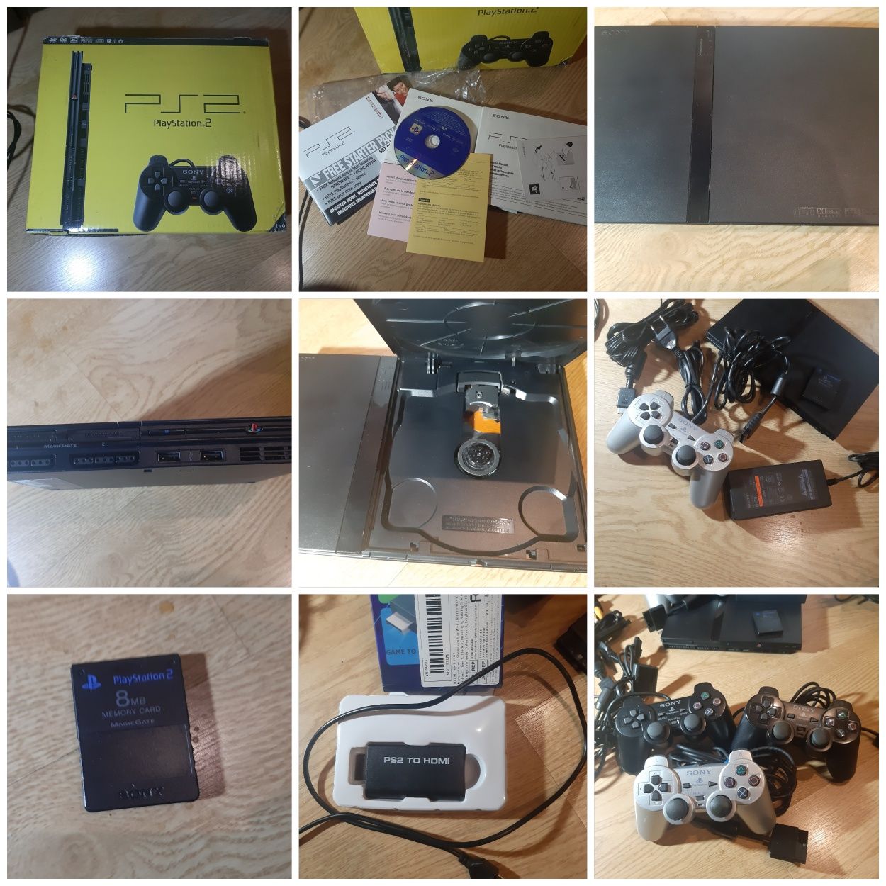Playstation 2 +20 jogos +acessórios