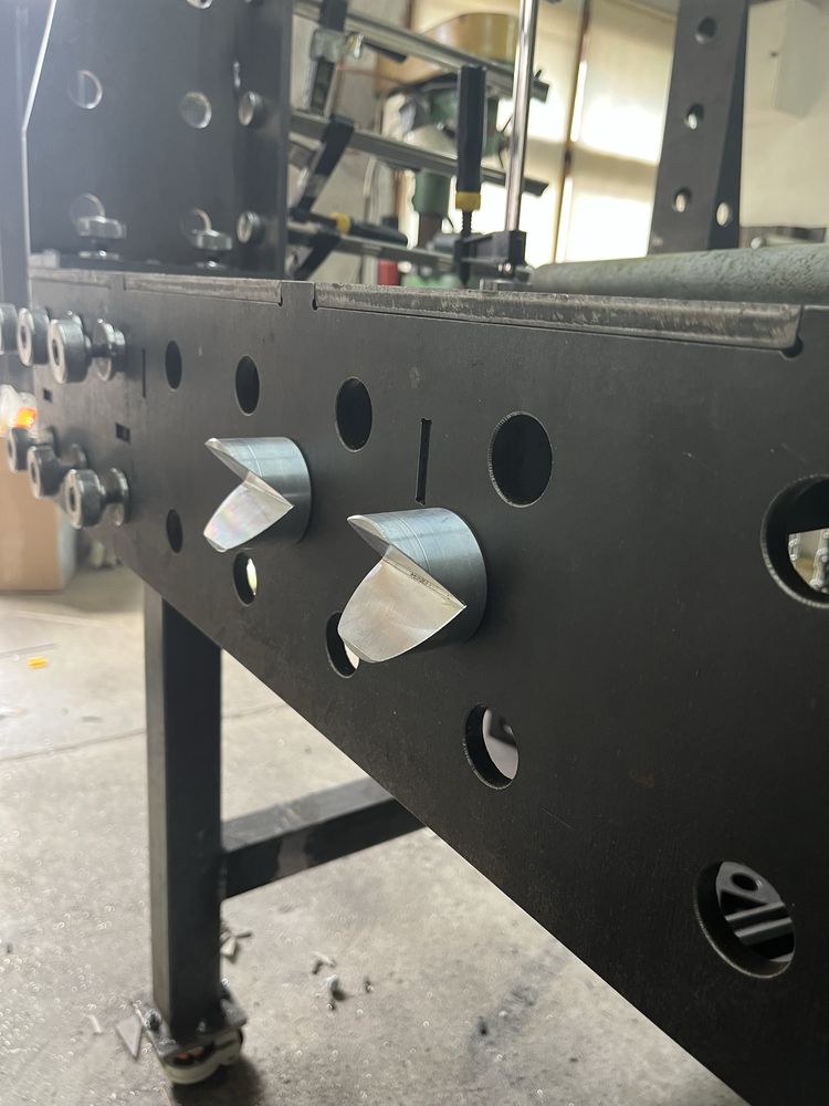 Aluminiowe magnetyczne pryzmy spawalnicze CNC faktura VAT KWOTA NETTO