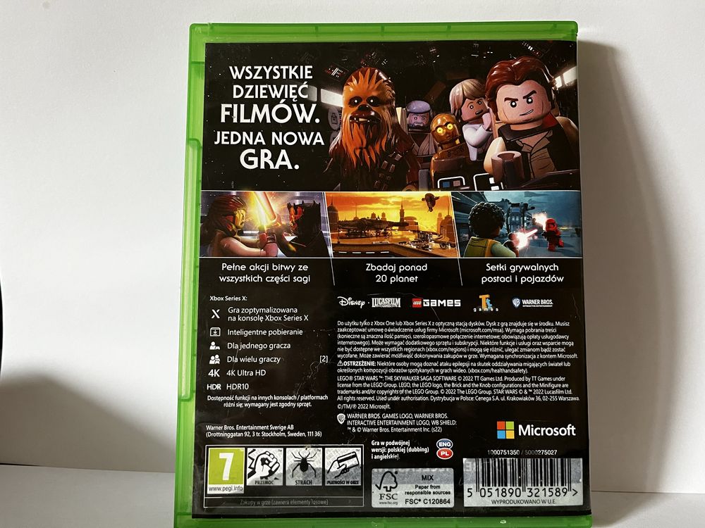LEGO Gwiezdne Wojny: Saga Skywalkerów Xbox One / Series X