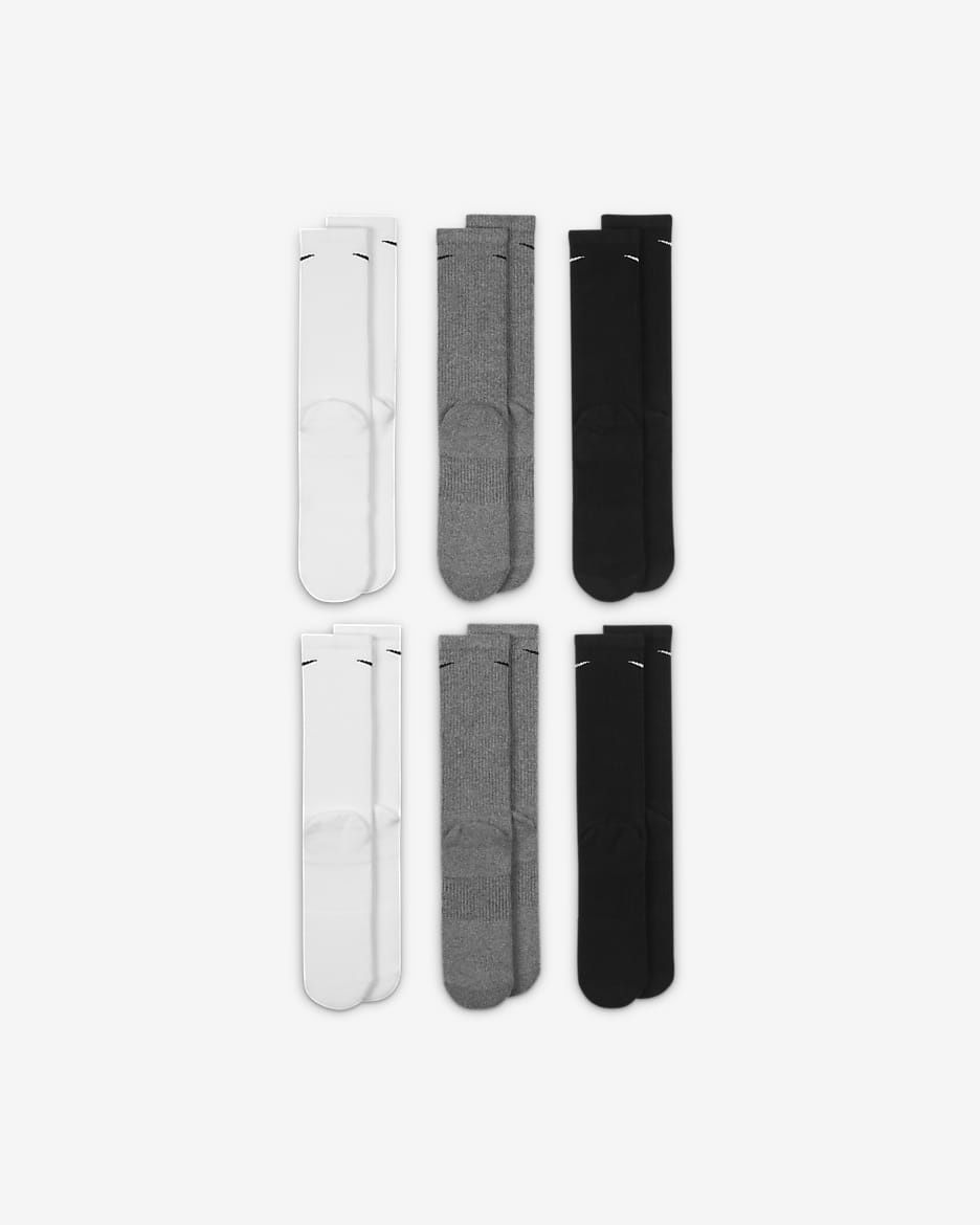 Оригінальні шкарпетки Nike Dri-Fit Everyday Plus Cushioned 6PR