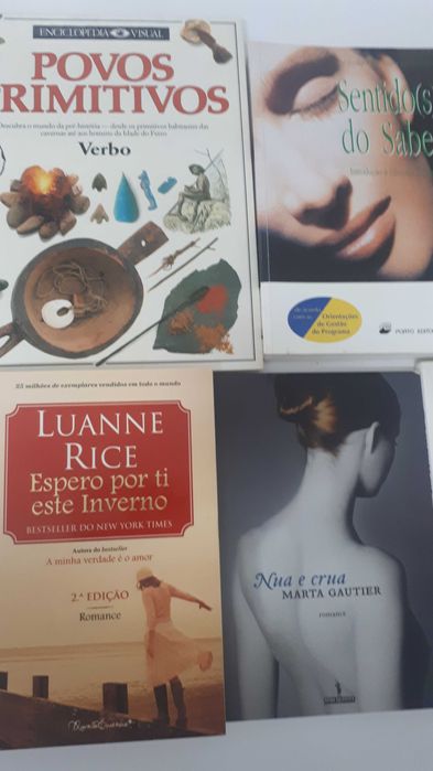 Livros Vários 8 unidades