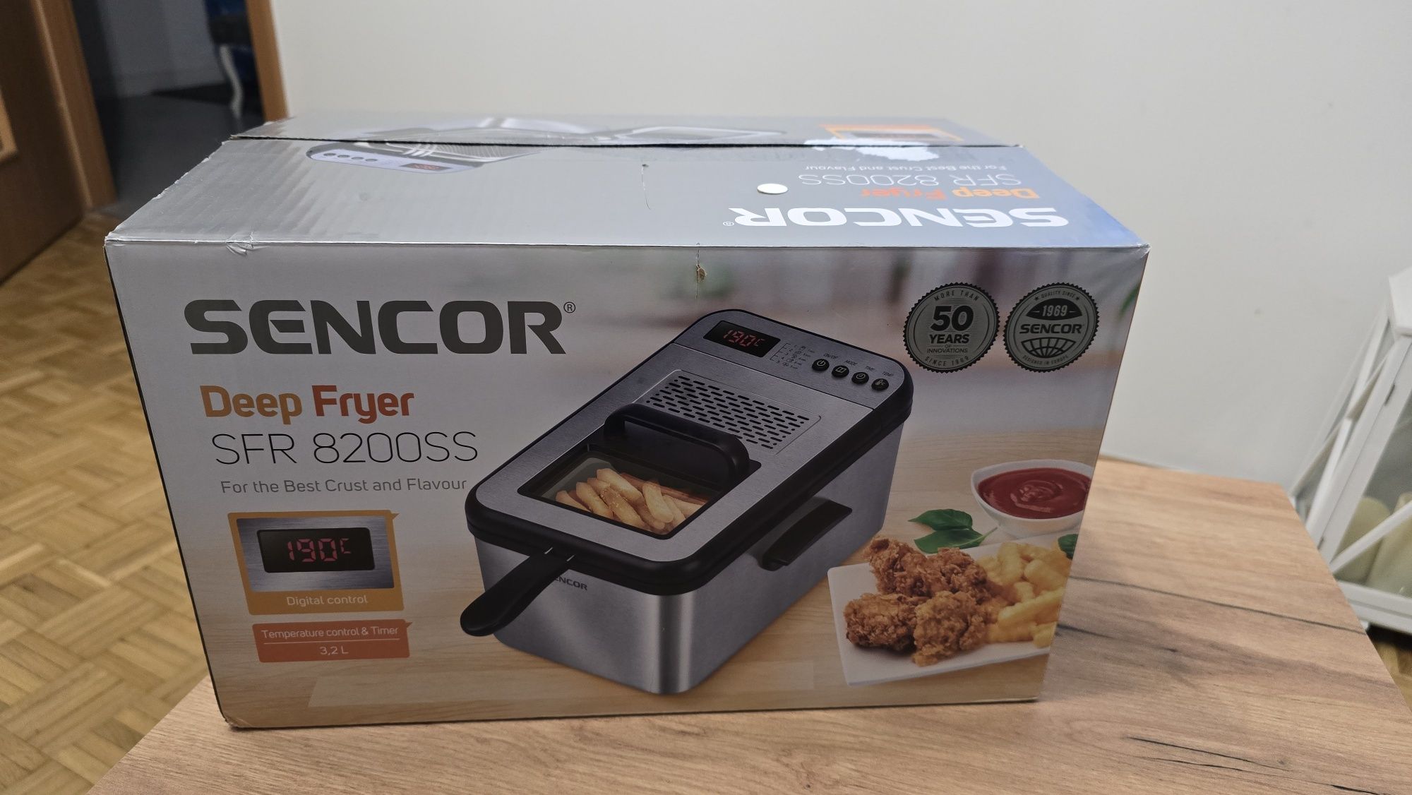 Frytkownica Sencor SFR 8200SS 2200W 3,2l