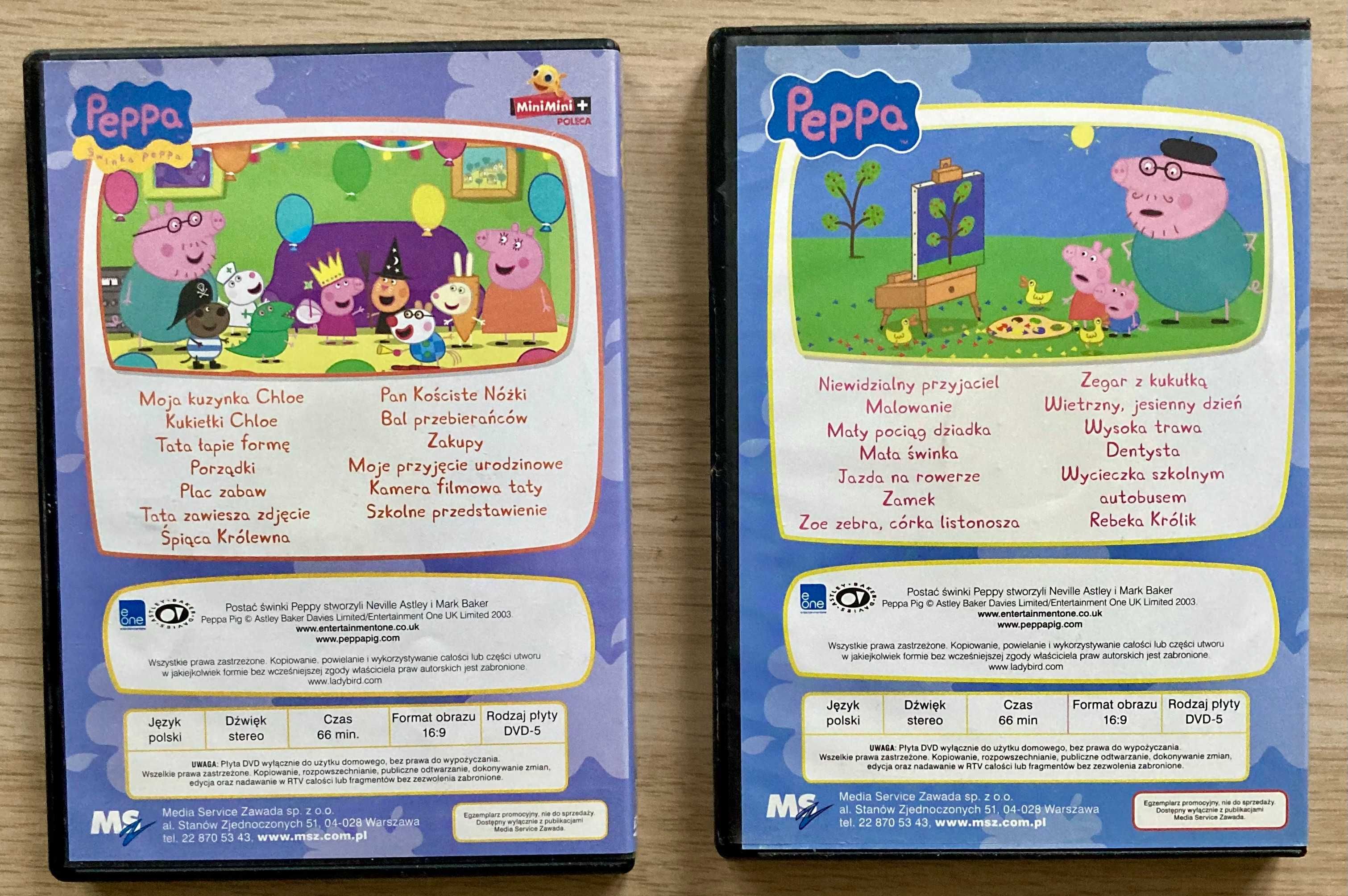 Świnka Peppa DVD -Malowanie, Bal przebierańców