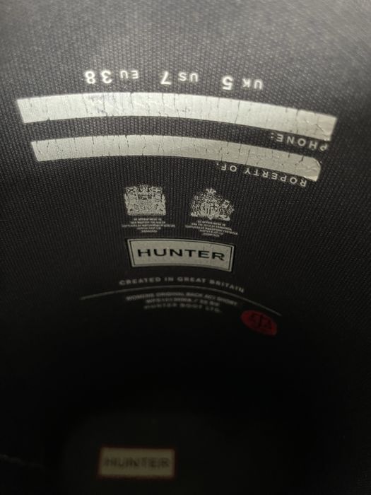 Гумові чоботи Hunter
